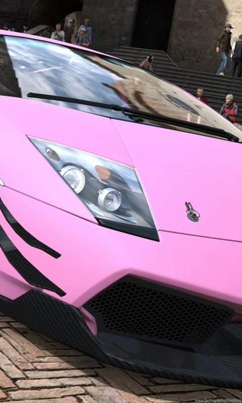 Lamborghini Murcielago lp640 розовая