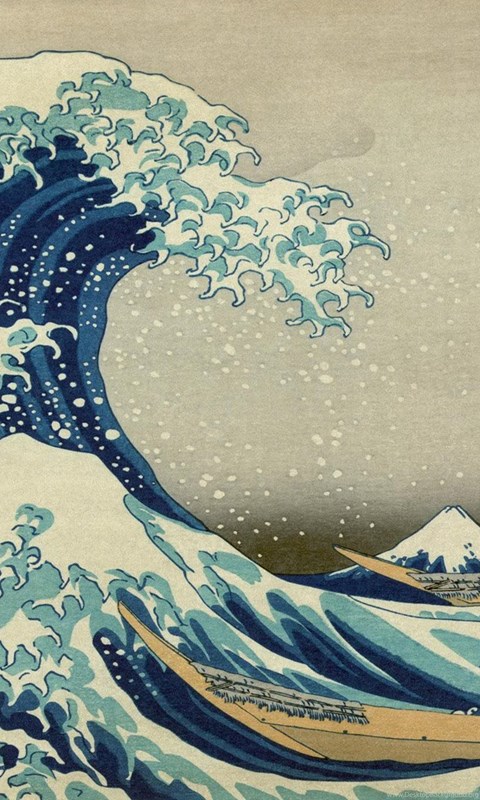 Katsushika Hokusai The Great Wave Off Kanagawa, 1920x1080 HD ...