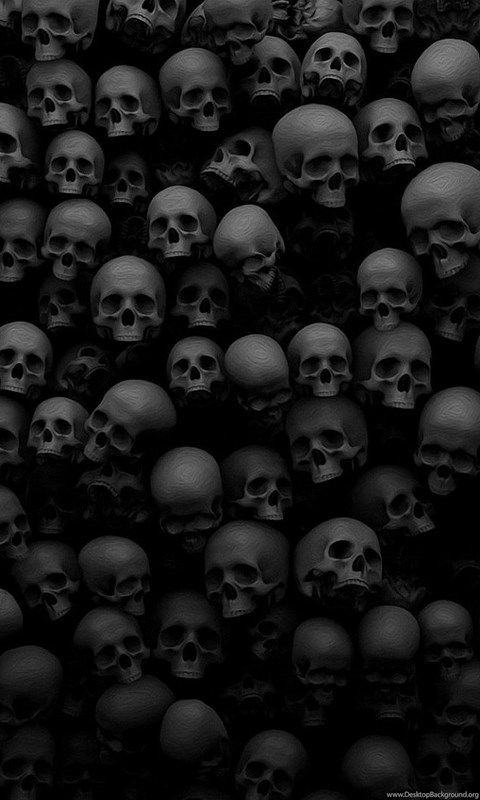 Skull, Black Skulls, 3D, Many Wallpaper,skull HD Wallpaper,black