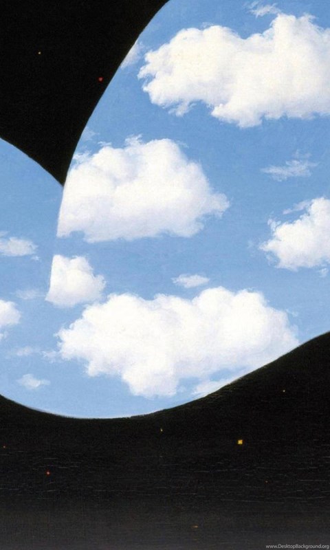 Rene Magritte The Kiss Wallpaper Desktop Background