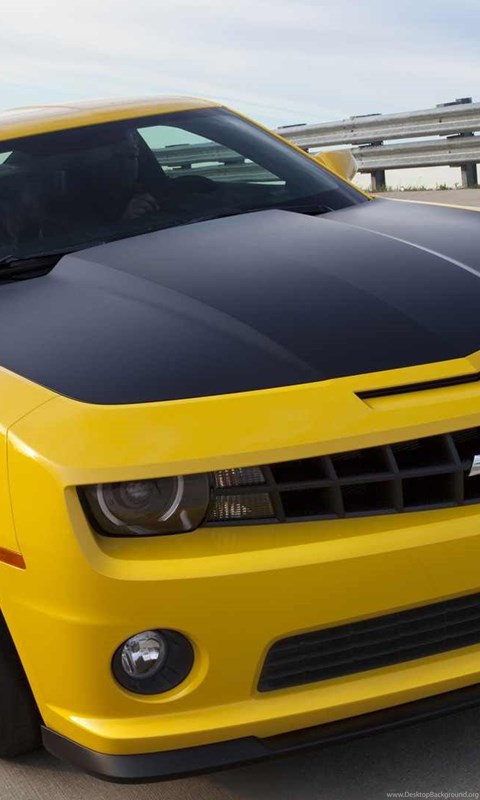 Chevrolet Camaro zl1 2010 жёлтая
