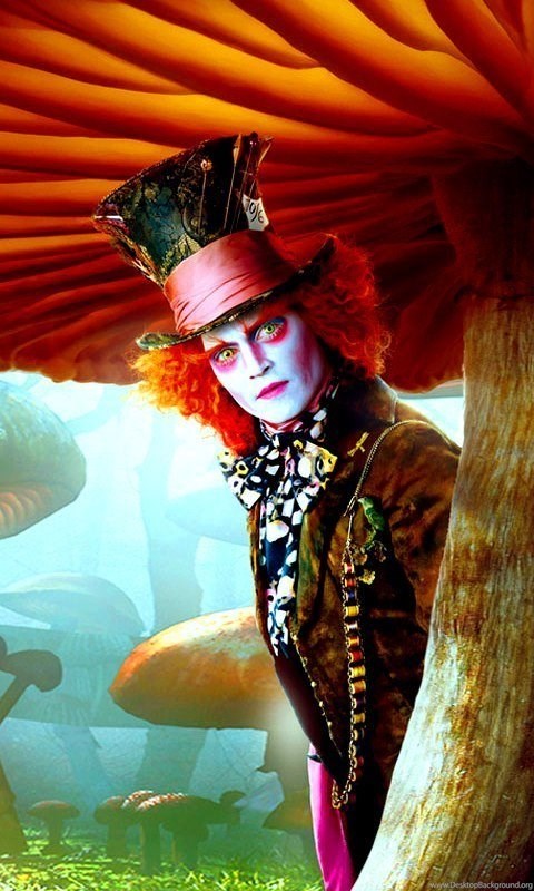 The Mad Hatter Alice In Wonderland HD Wallpapers For Galaxy Note ...