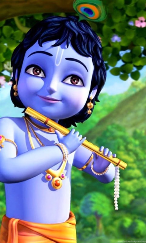 Disney HD Wallpapers: Disney Cartoon Little Krishna HD Wallpapers