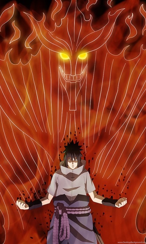 sasuke curse mark level uchiha naruto wallpapers desktop