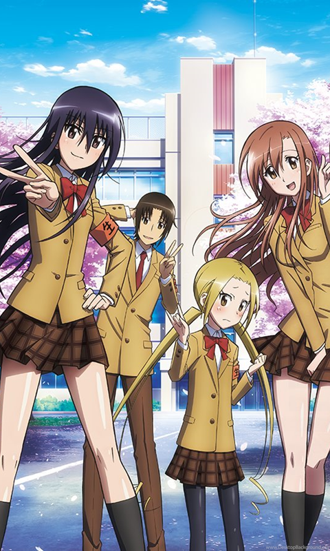 Download A Tag Team First Reaction Of "Seitokai Yakuindomo: Season 2 ....