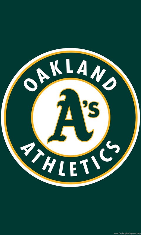 Wallpaper Oakland Athletics Team Logo Baseball Mlb Logos Desktop Background