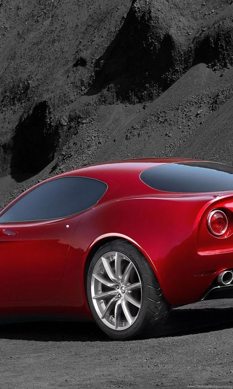 Alfa Romeo 8c белая