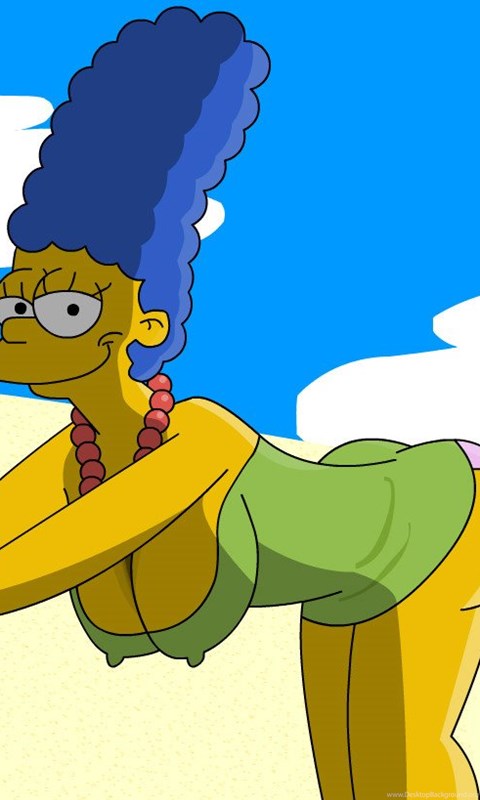 Download The Simpsons Marge Simpson Popular 480x800 Desktop Background. 