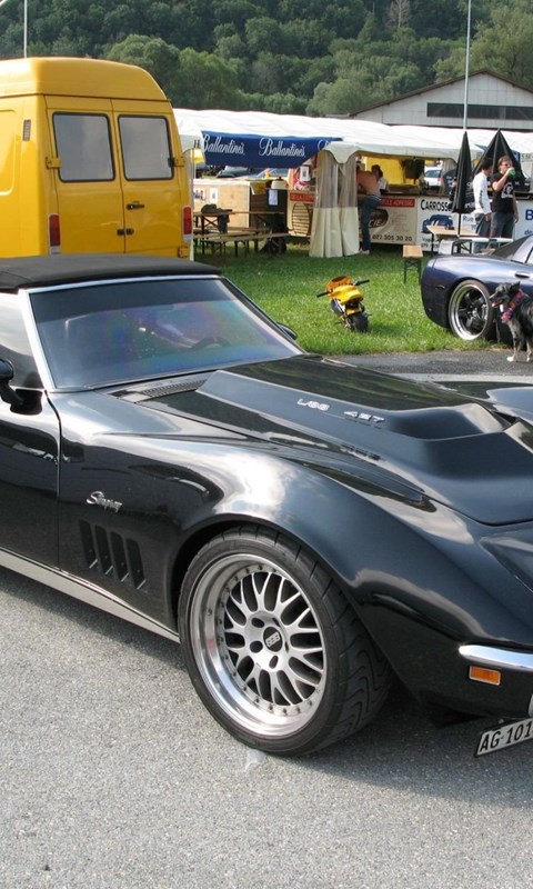 Free Wallpaper Corvette C3 Sexy Black Desktop Background