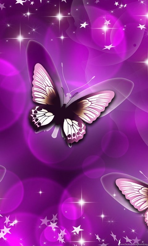 Butterfly purple art wallpaper.jpg – Lupus In Color Desktop Background