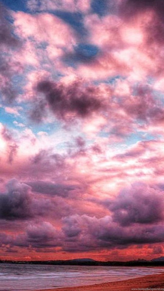 PINK CLOUDS WALLPAPER ( Desktop Background