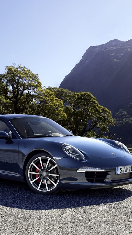 Porsche Carrera 911 коричневый