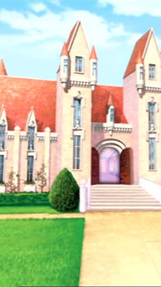 Barbie princess online charm school castle