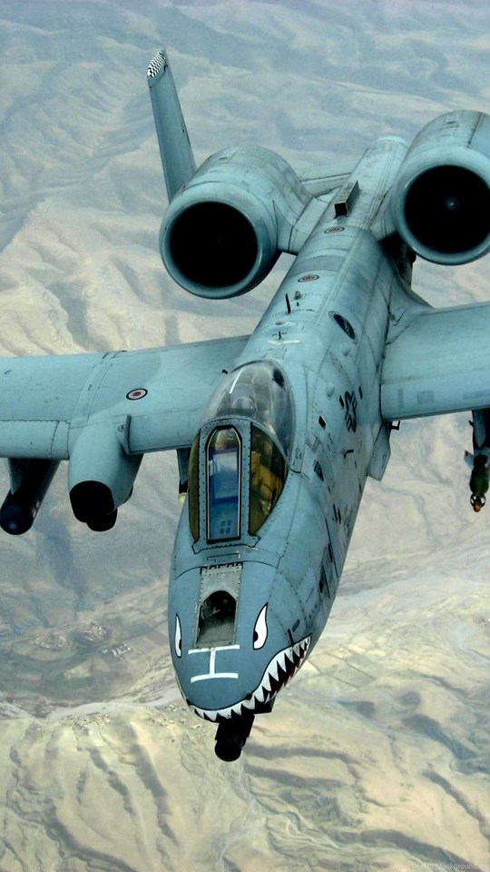 A 10 Thunderbolt Ii Aircraft Military Nose Art Planes Wallpapers Desktop Background