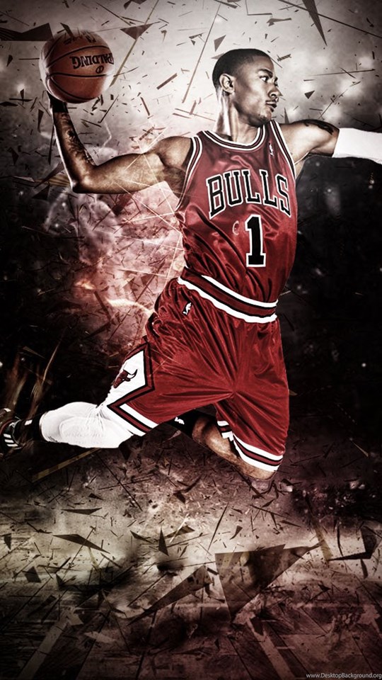 Баскетбол обои Derrick Rose