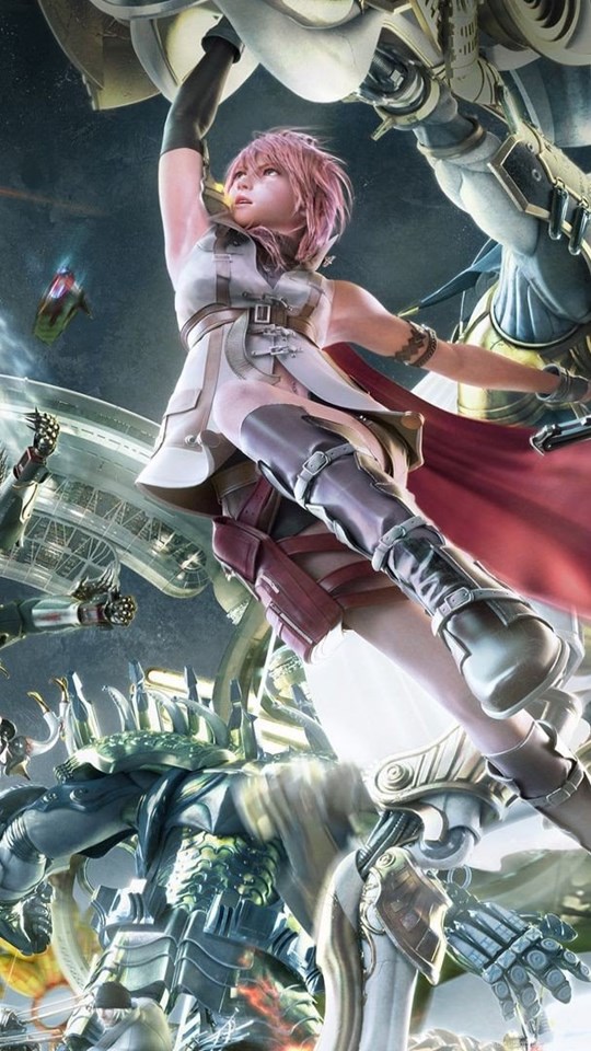 Final Fantasy Xiii Lightning Artwork Wallpapers Free Wallpapers