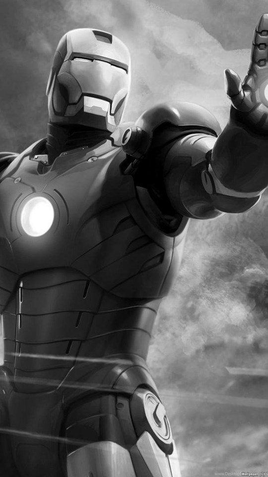Games Black And White Iron Man Hd Game Wallpaper Black And White