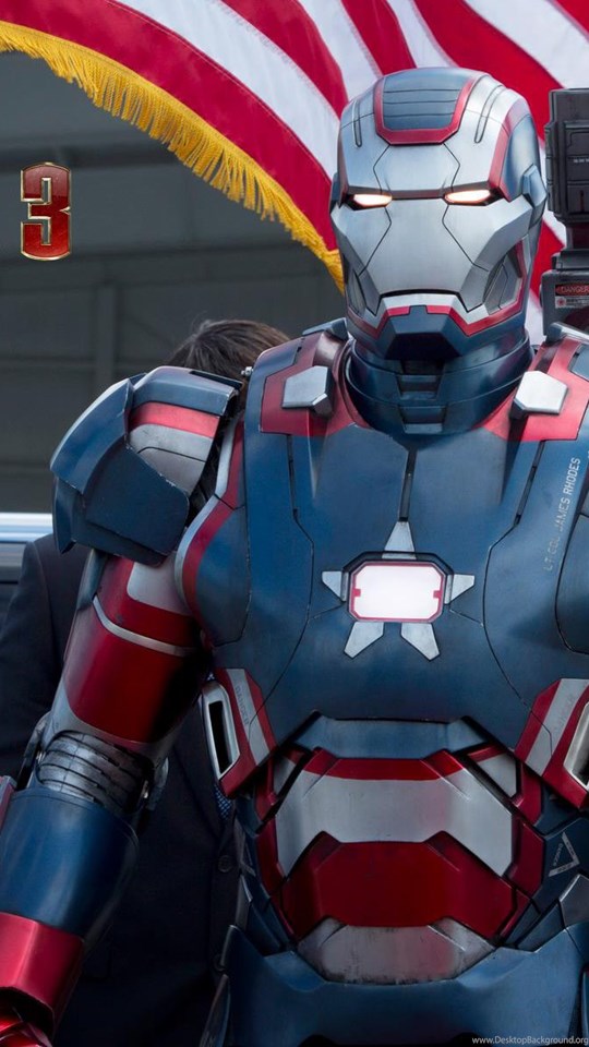 Iron Patriot Armor In Iron Man 3 Hd Wallpapers Ihd Wallpapers