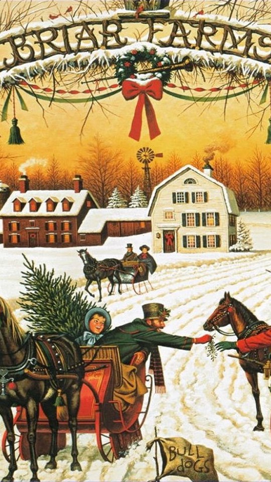 Old Fashioned / Vintage Christmas Wallpapers Crazy ...