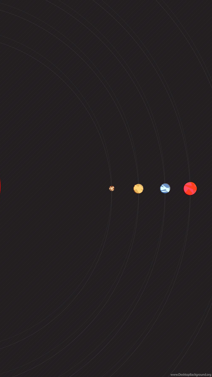 Minimalist Solar System Wallpapers 259086 Desktop Background