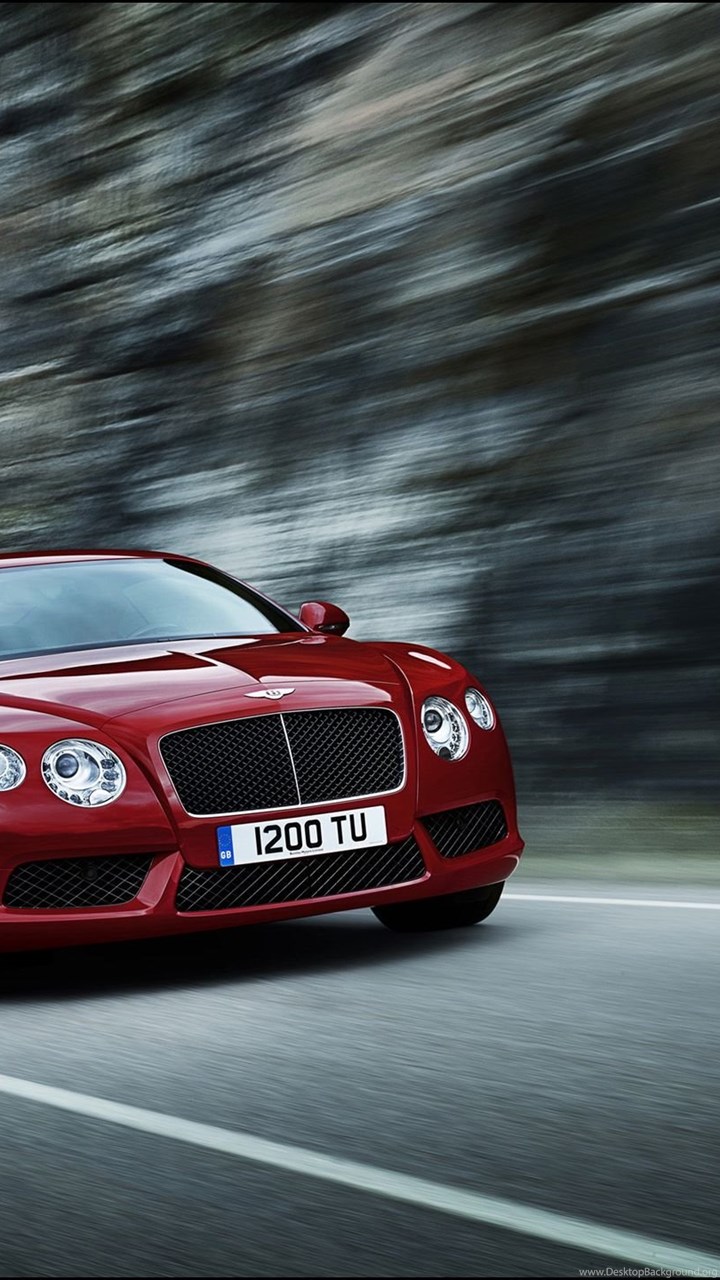 Continental gt v8 красная