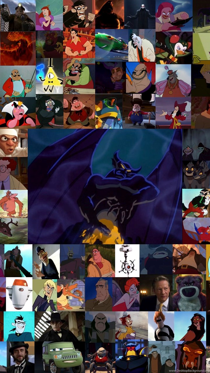 Disney Villains By Legion472 On DeviantArt Desktop Background