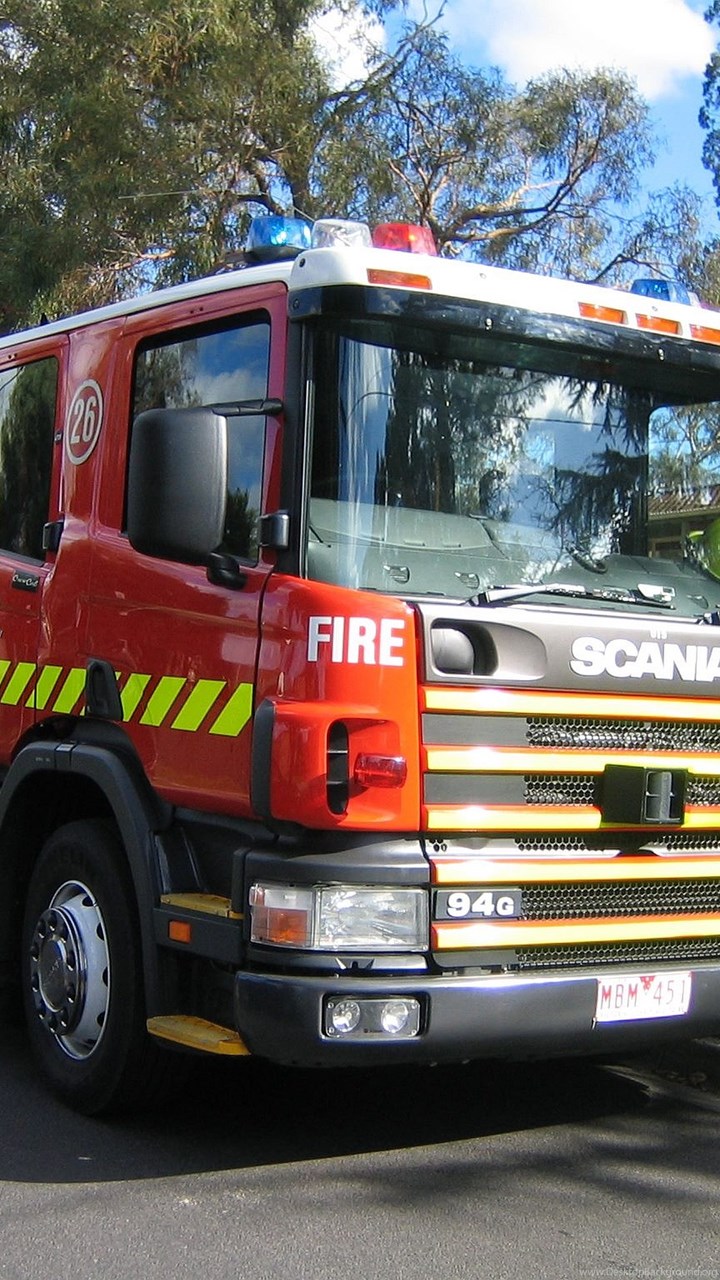 Scania Fire Truck Computer Wallpapers Desktop Backgrounds