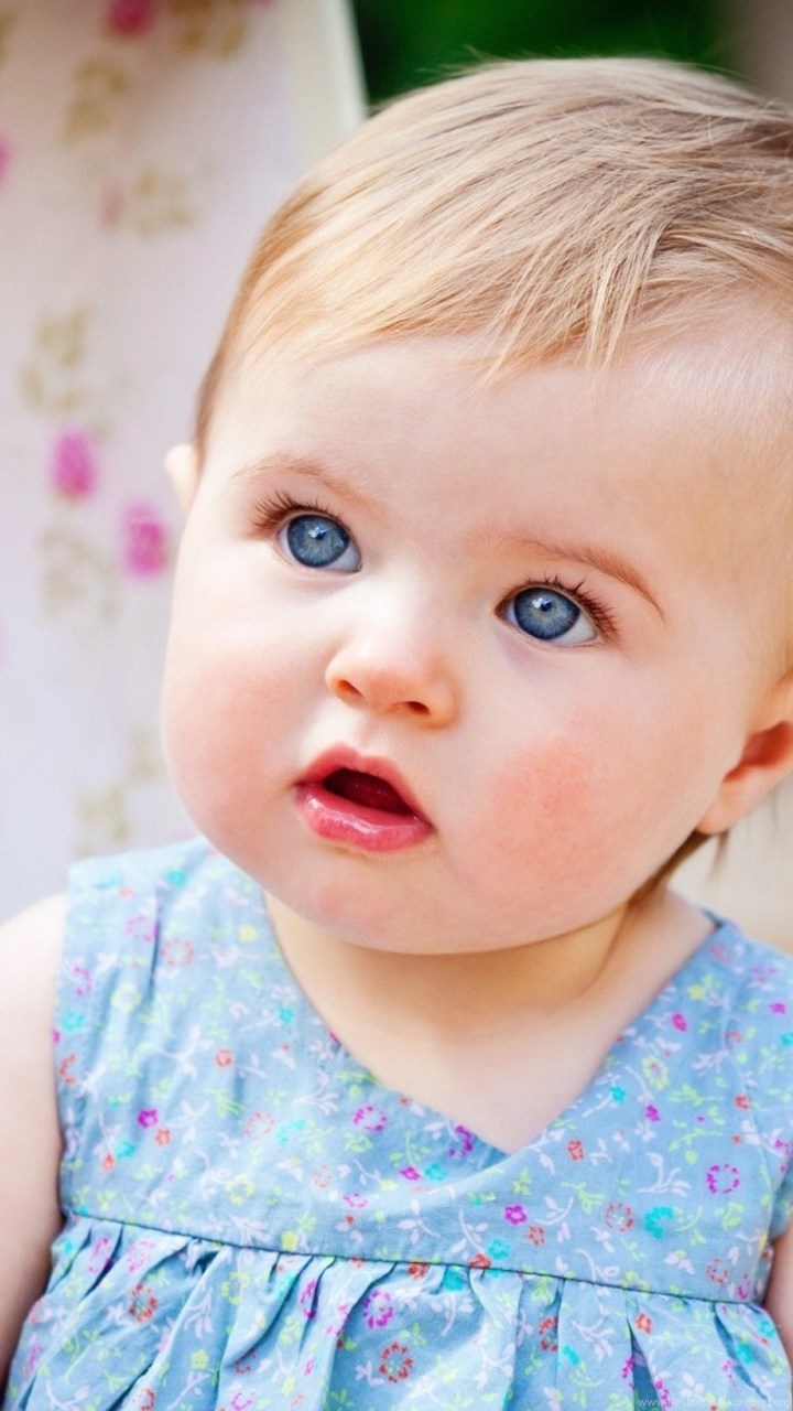  Wallpapers  Cute  Baby  Girl With Beautiful Blue  Eye 