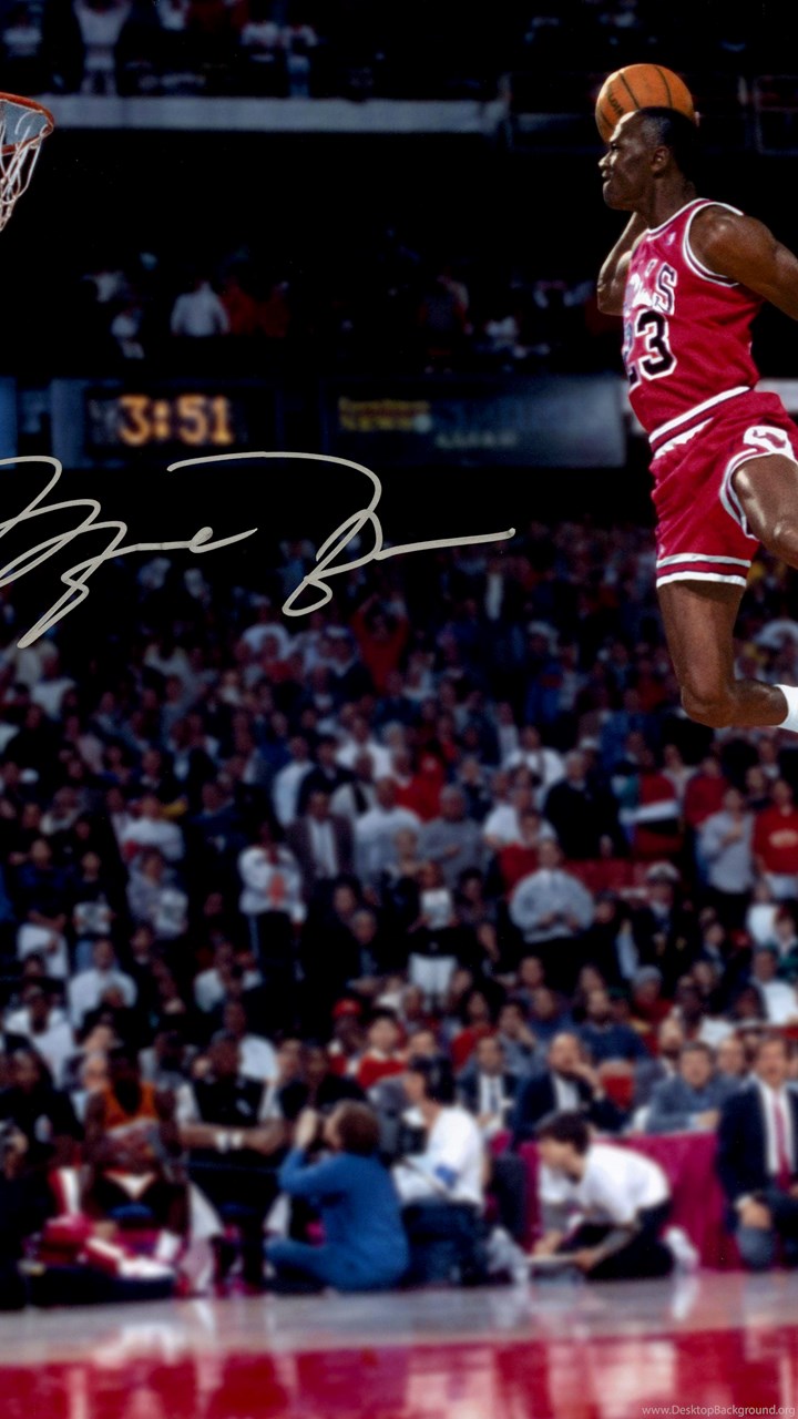 Michael Jordan Great Dunk Wallpapers Desktop Background
