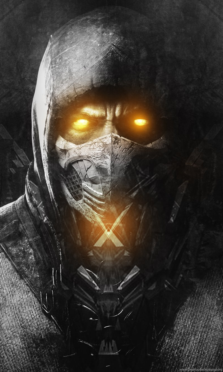 Deviantart More Like Mortal Kombat X Scorpion Wallpapers By Desktop Background