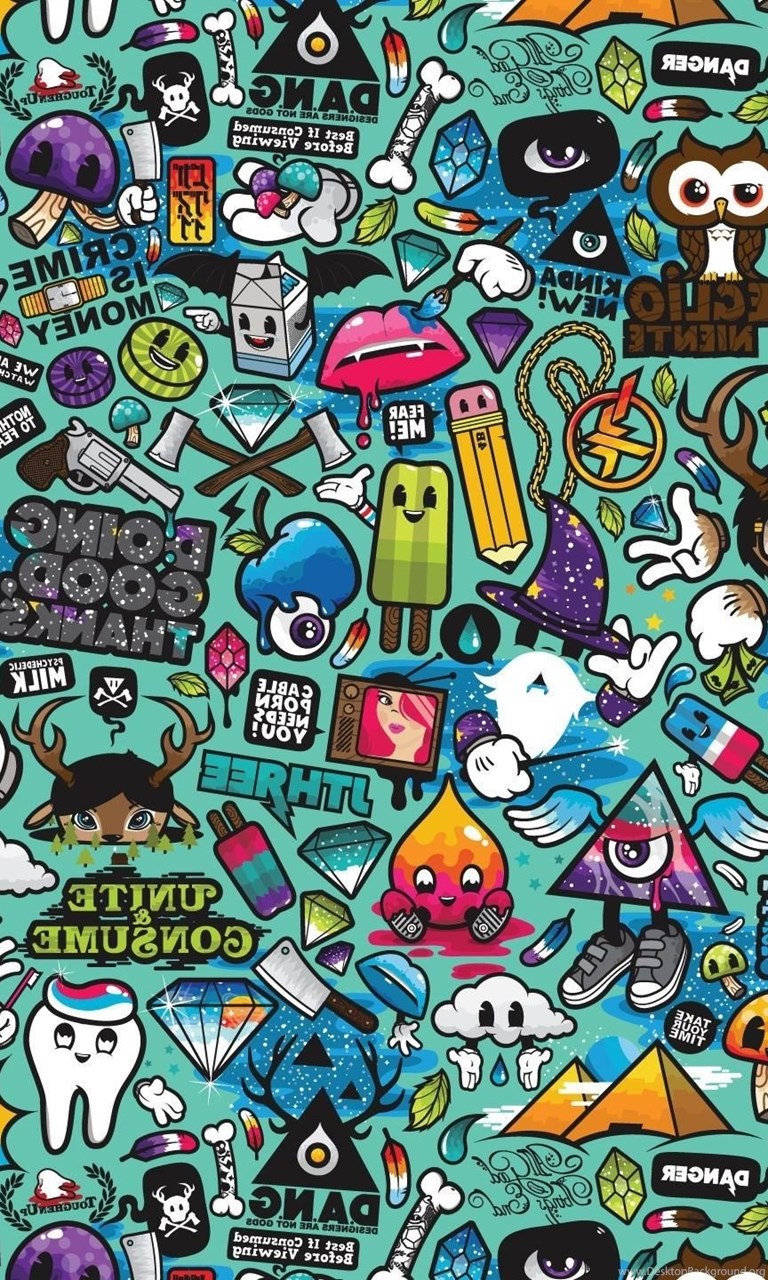 Abstract, Pop Art, Anime, Jared Nickerson, Artwork ...