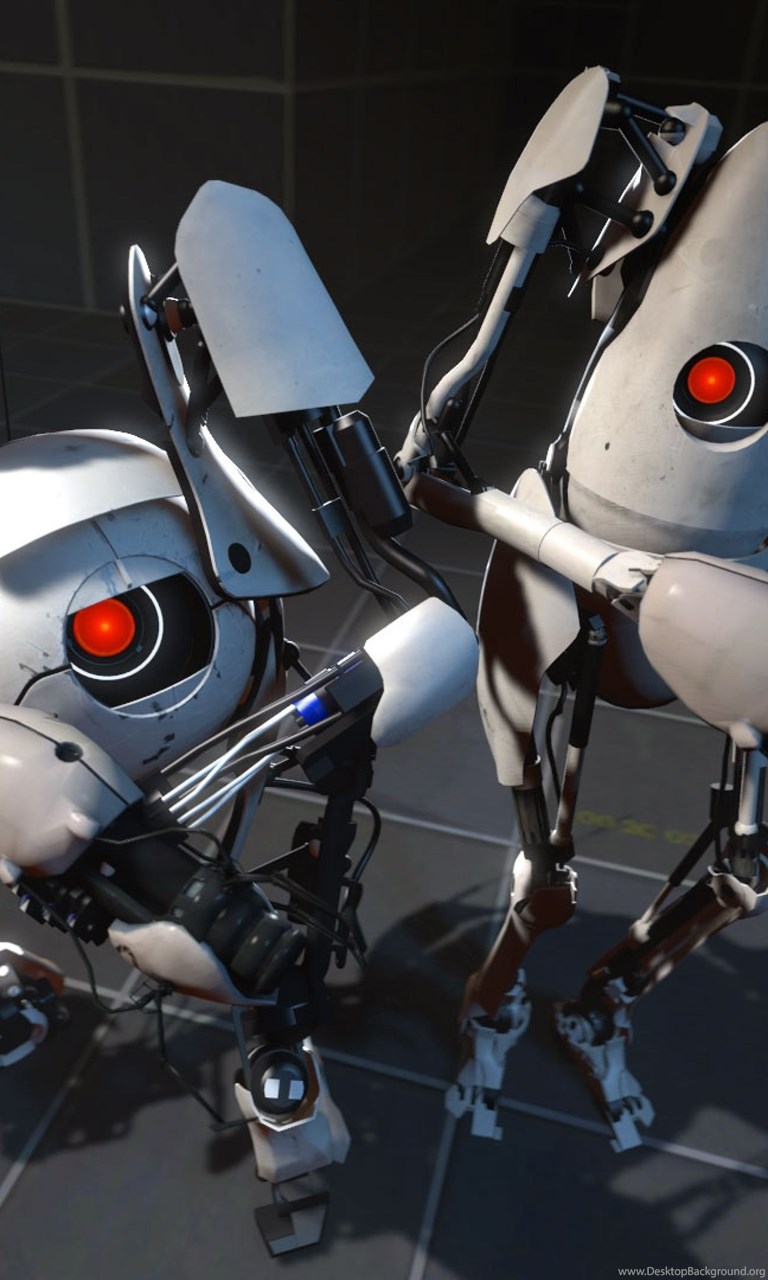 Portal 2 роботы атлас фото 77