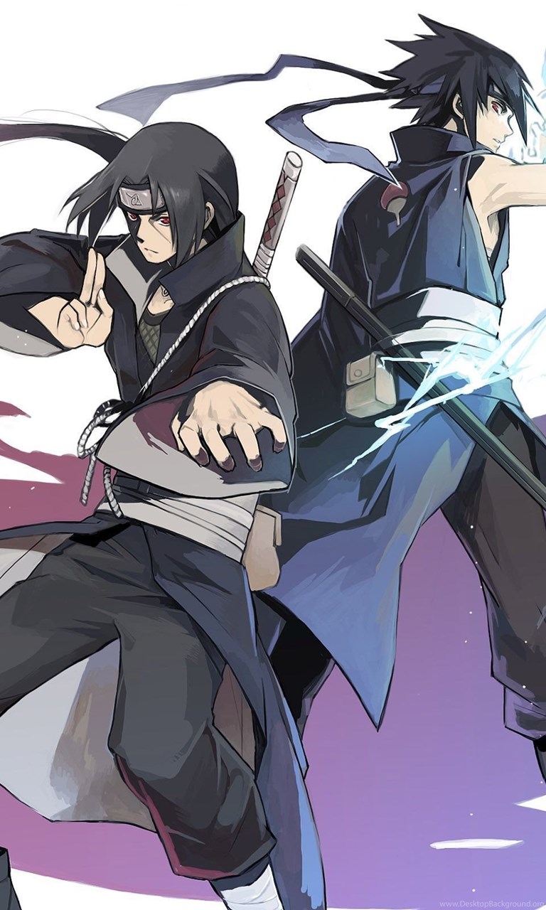 Itachi Uchiha And Sasuke Uchiha In Naruto Wallpapers Anime