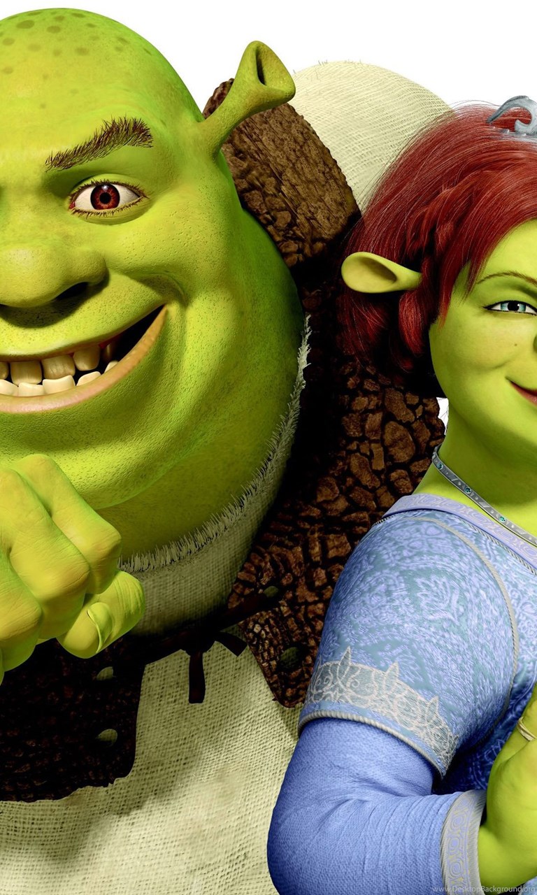 Download Shrek And Princess Fiona Wallpapers Cartoon Wallpapers Mobile, And...