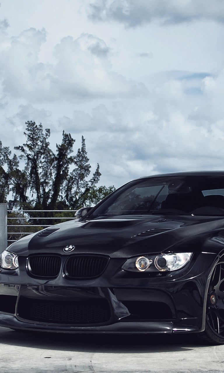 BMW m3 черная на мобильныы
