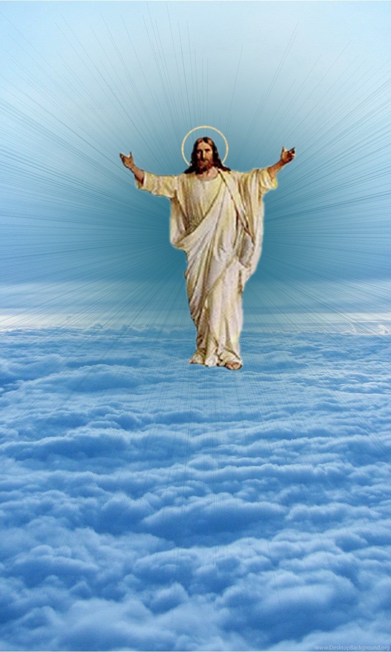 Картинка господа. Иисус Христос на небе. Иисус в небе. Иисус Христос в облаках. Иисус на небесах.