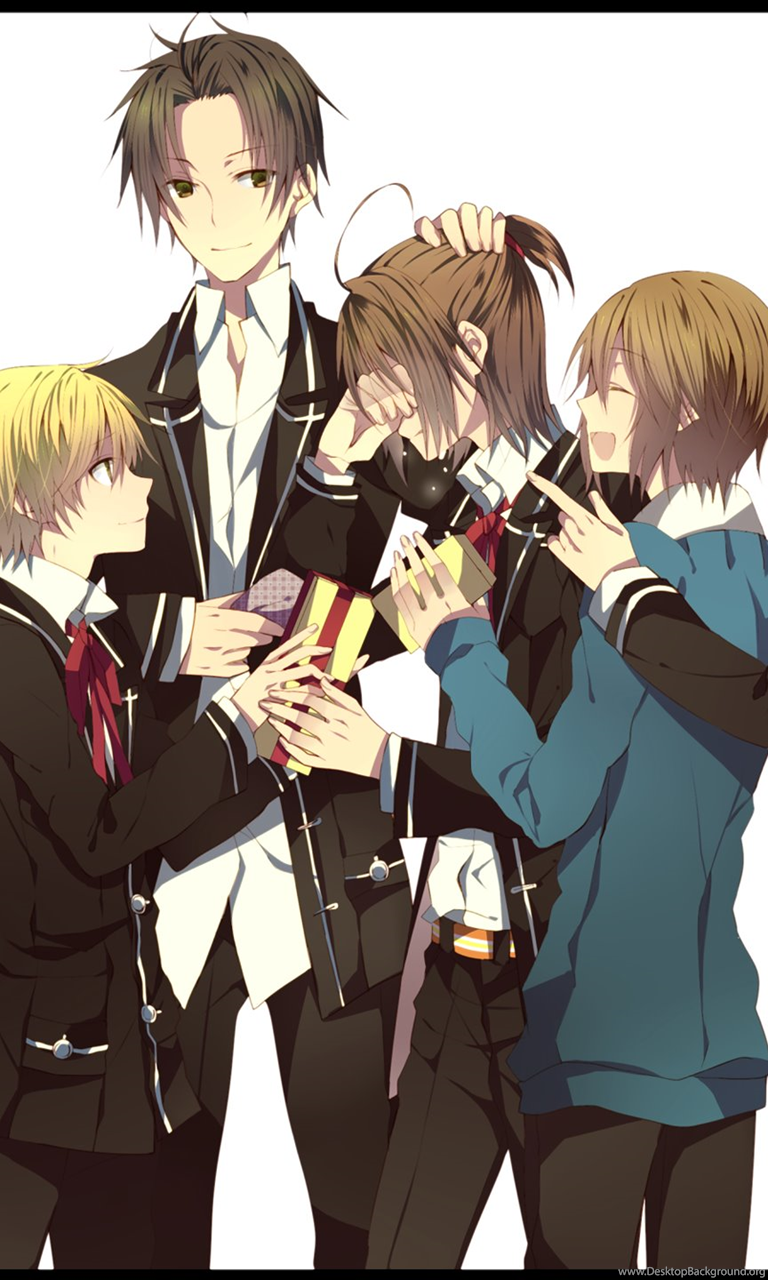 image computer anime group of friends