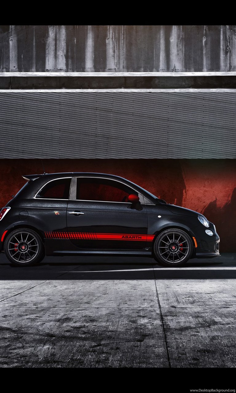 Black Fiat 500 Abarth Dashboard Desktop Wallpapers Desktop Background