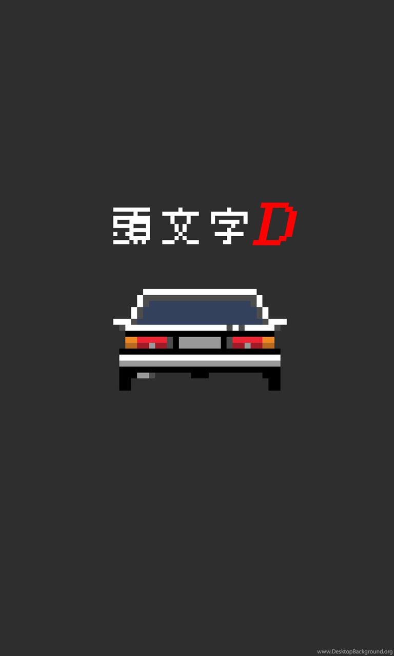 Initial D Phone Wallpapers Pixel Art By Greensmurfz On Deviantart Desktop Background