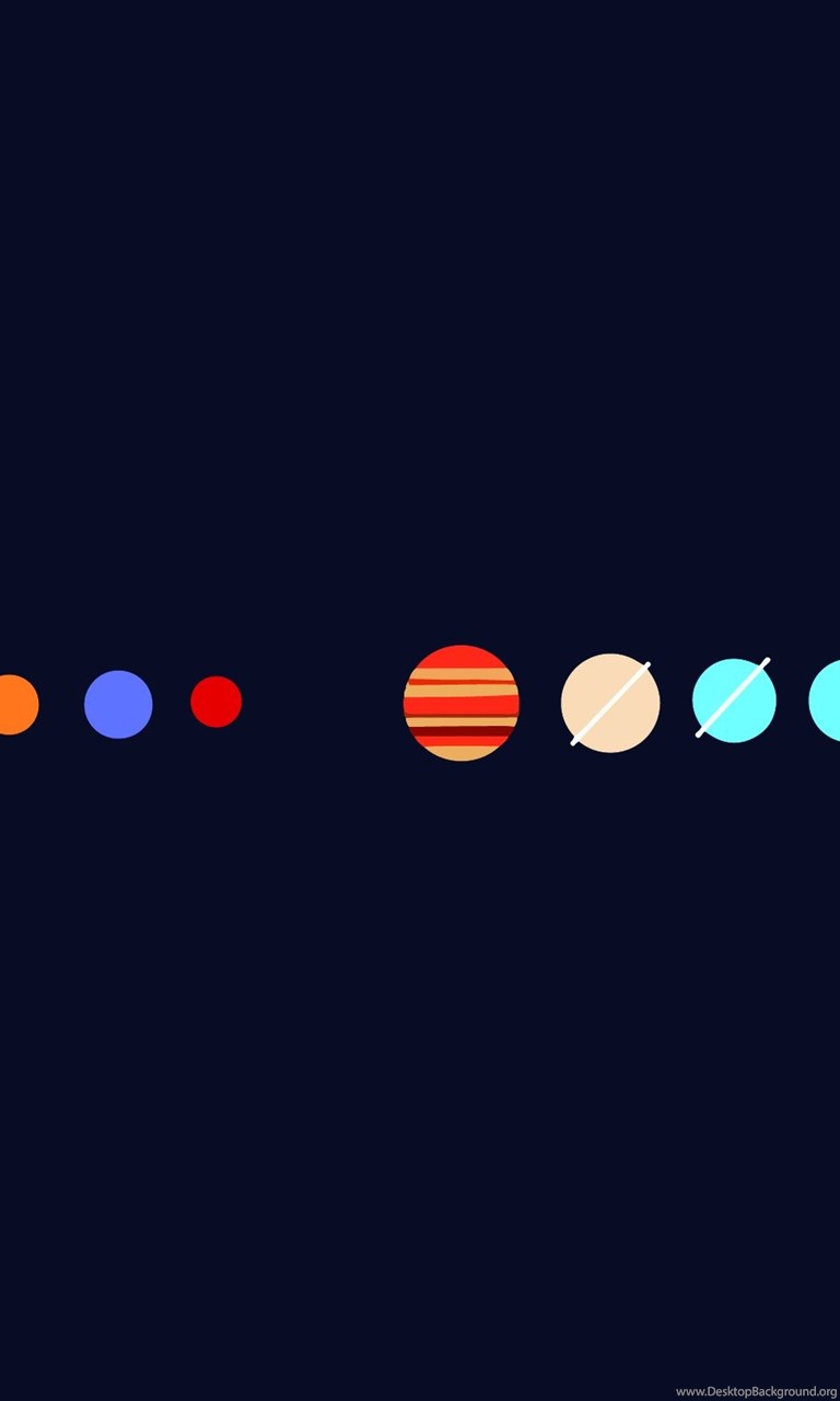 HD Minimalist Simple Minimal Planets Wallpapers Full HD 