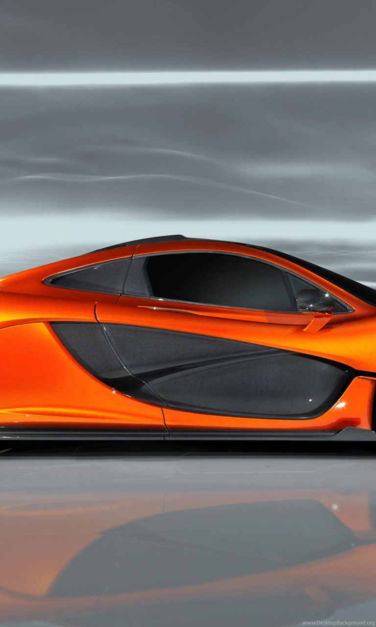 MCLAREN p1 вид сбоку