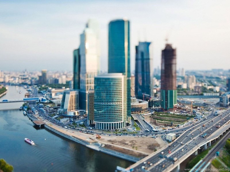 Moscow International Business Center Widescreen Wallpapers Desktop  Background