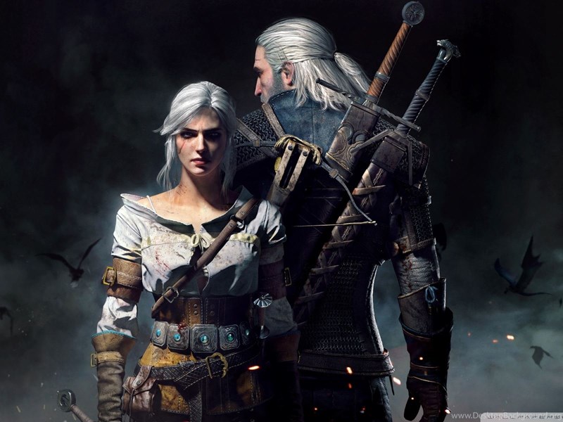 The Witcher 3 Wild Hunt Geralt And Ciri Wallpapers Hd Wallpapers
