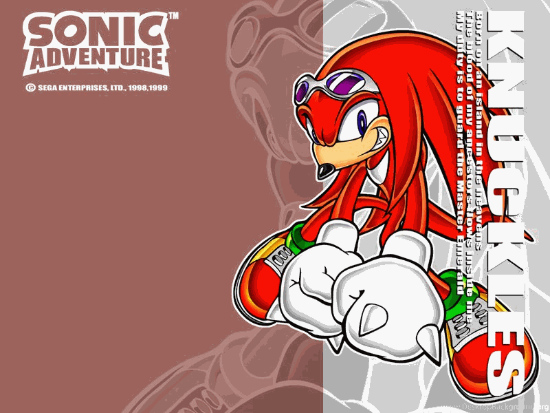 Download Knux Knuckles The Echidna Wallpapers (25468801) Fanpop Fullscreen ...