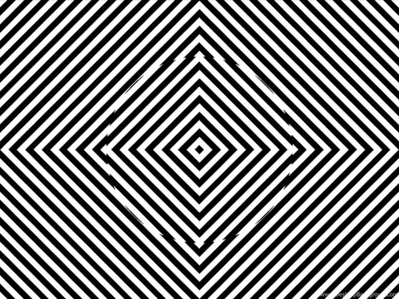 1366x768 Black And White Hypnoz, Hypnosis, Optical Illusions ... Desktop  Background