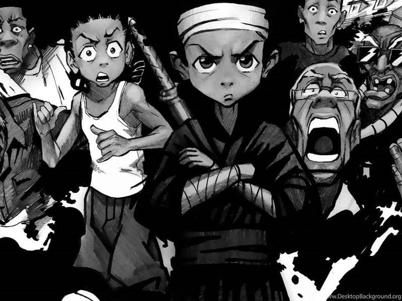 825x1275px The Boondocks Desktop Background