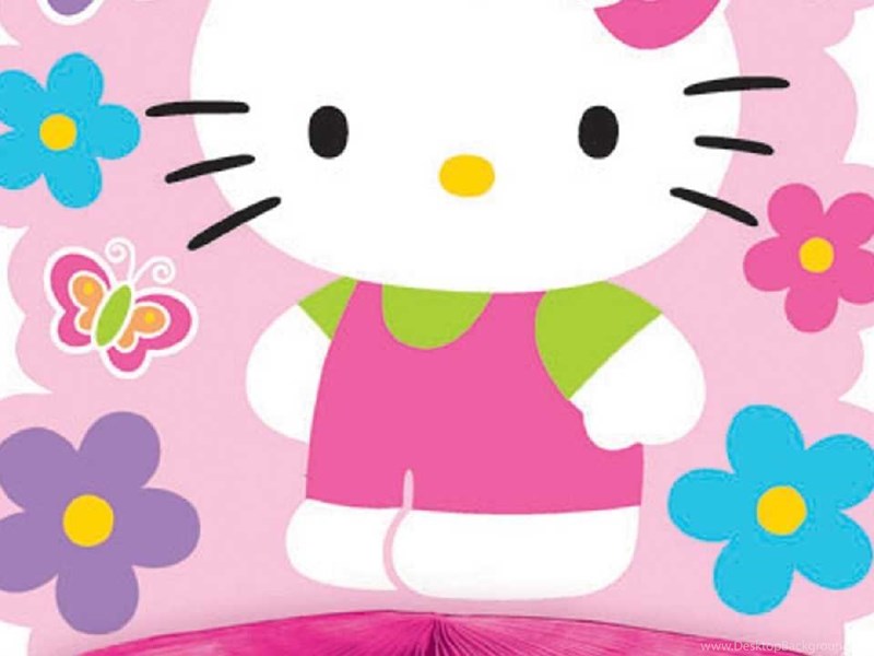  Gambar  Pink Hello  Kitty  ClipArt Best Desktop Background