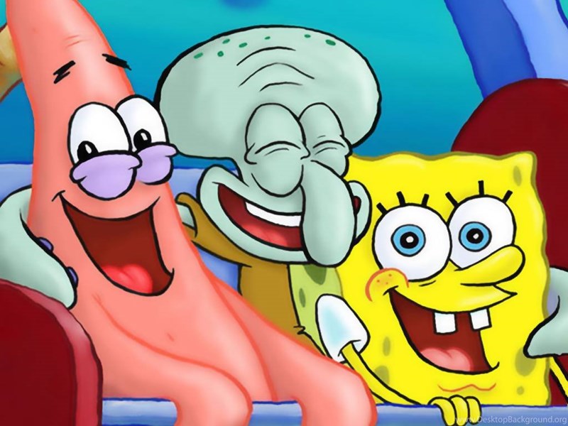 Spongebob, Patrick, and Squidward | Sticker