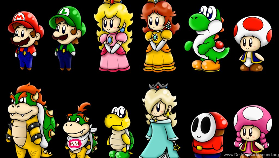 Download Super Mario Cute Characters 1 By SuperLakitu On DeviantArt Mobile,...