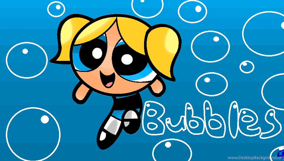 Powerpuff Girls Bubbles Wallpaper Desktop Background